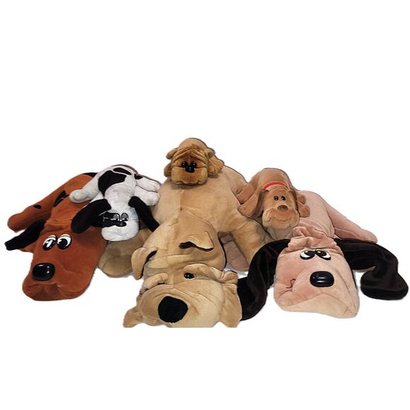 18" Rare 80s Vintage Talking Happy Puppy Shar Pei By Cuddle Wit Inc MUTE - Picture 13 of 14